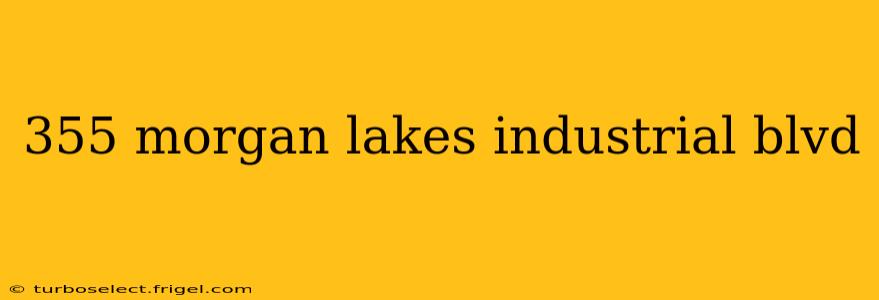 355 morgan lakes industrial blvd