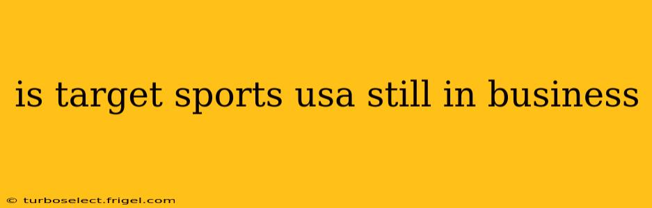 is target sports usa still in business