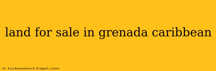 land for sale in grenada caribbean