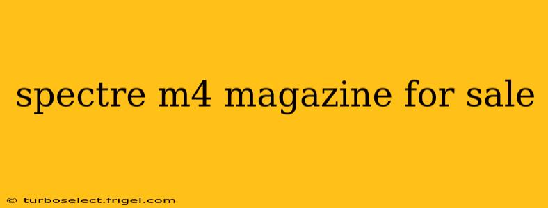 spectre m4 magazine for sale