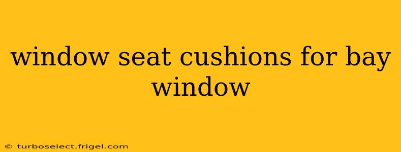 window seat cushions for bay window